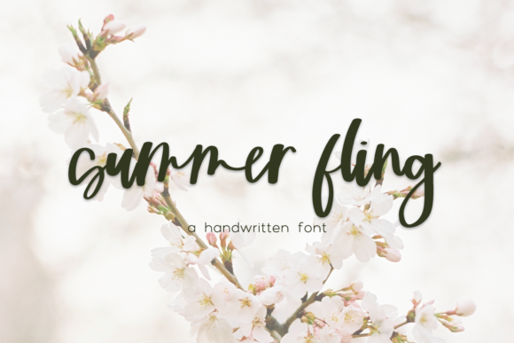 Summer Fling Script Font