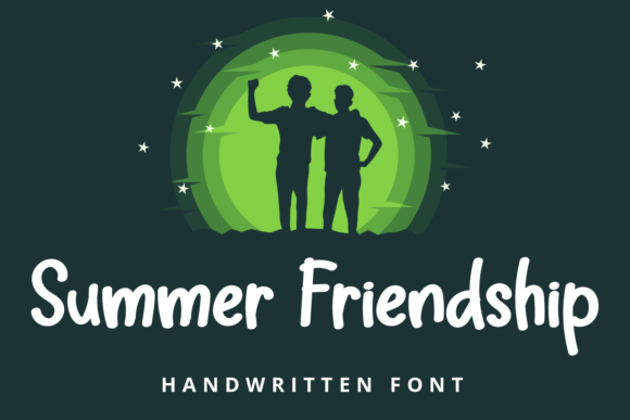 Summer Friendship Font Poster 1
