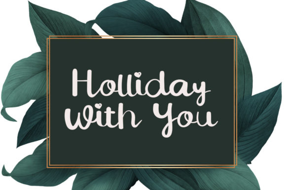 Summer Honeymoon Font Poster 4