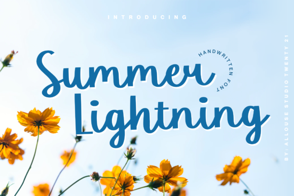 Summer Lightning Font