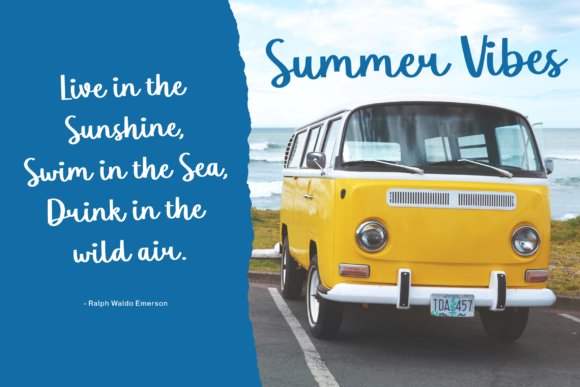 Summer Lightning Font Poster 3