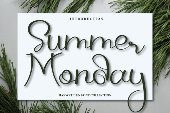 Summer Monday Font