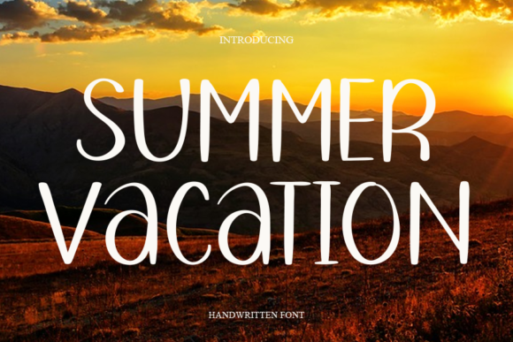 Summer Vacation Font