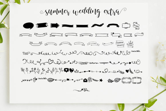 Summer Wedding Font Poster 12