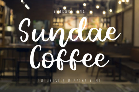 Sundae Coffee Font