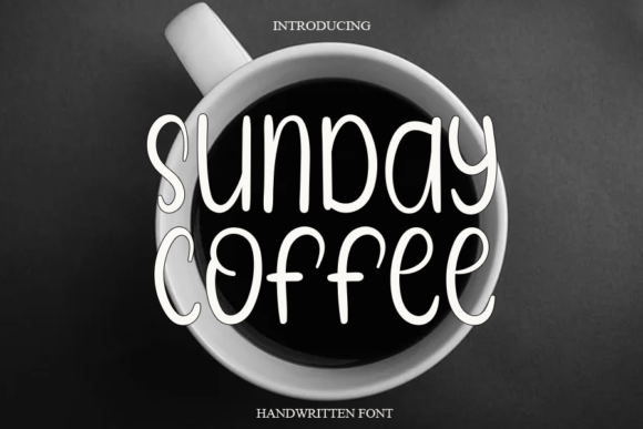 Sunday Coffee Font Poster 1