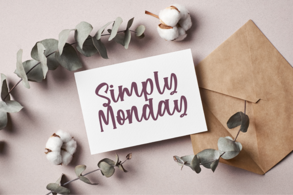 Sunday Farmhouse Font Poster 3
