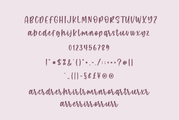 Sunday Farmhouse Font Poster 8