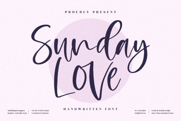 Sunday Love Font Poster 1