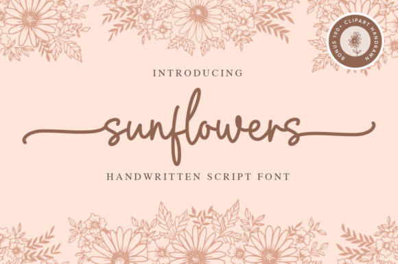 Sunflowers Font