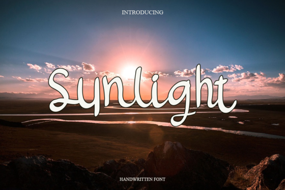 Sunlight Font Poster 1