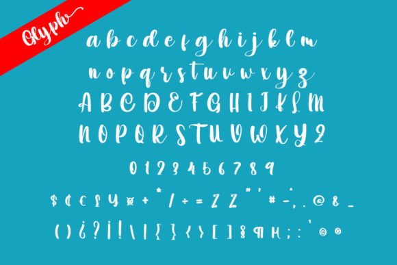 Sunrise Wedding Font Poster 4