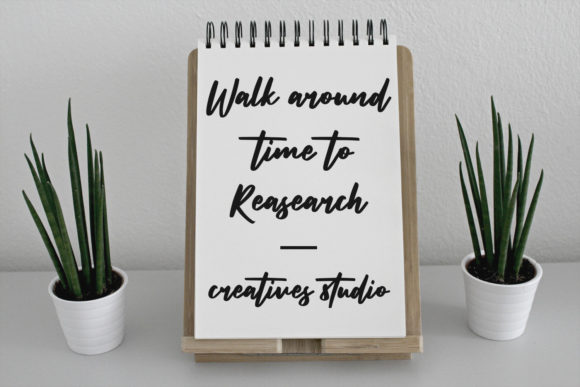 Sunsetstill Font Poster 2