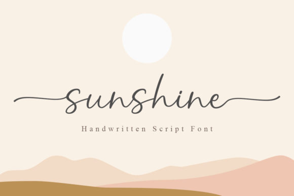 Sunshine Font