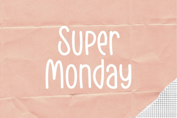 Super Monday Font