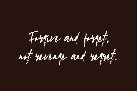 Swag Signature Font Poster 3
