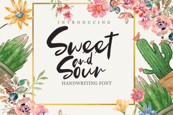 Sweet and Sour Font