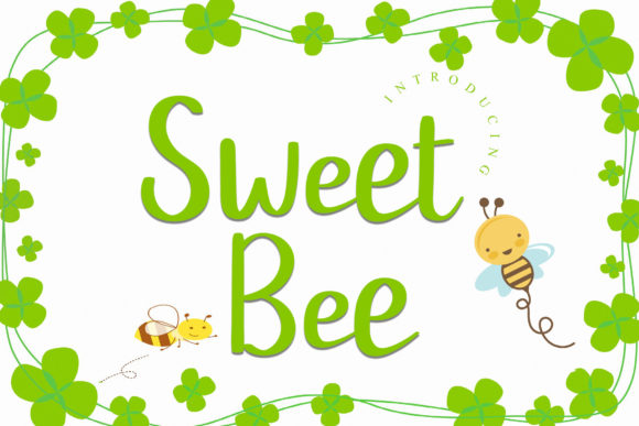 Sweet Bee Font Poster 1