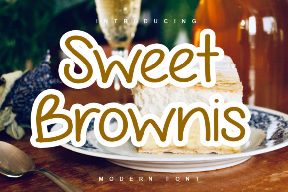 Sweet Brownis Font Poster 1