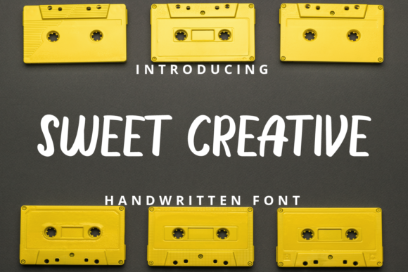 Sweet Creative Font Poster 1
