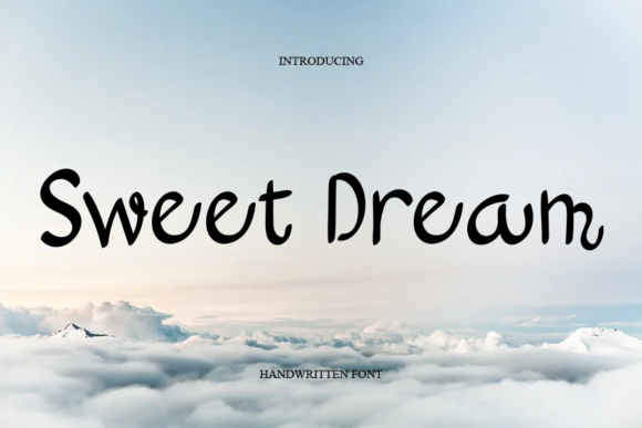 Sweet Dream Font Poster 1