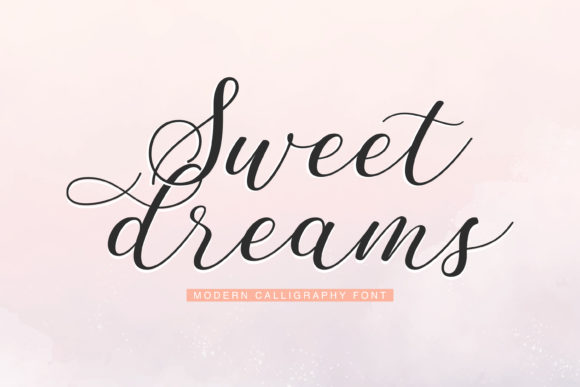 Sweet Dreams Font Poster 1