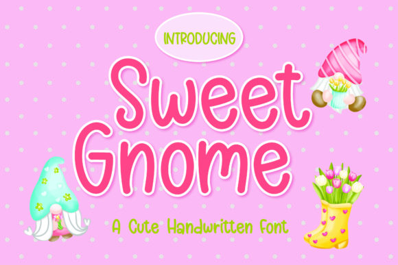 Sweet Gnome Font Poster 1