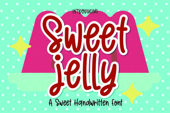 Sweet Jelly Font Poster 1