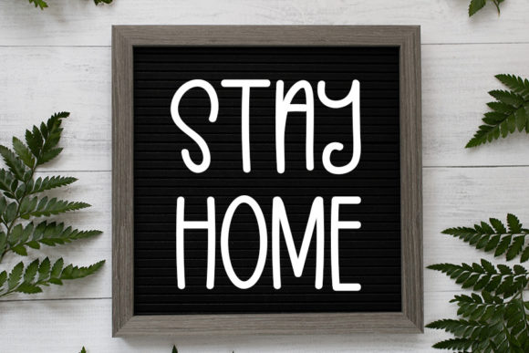 Sweet Letter Font Poster 4