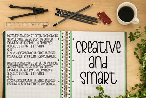 Sweet Letter Font Poster 5