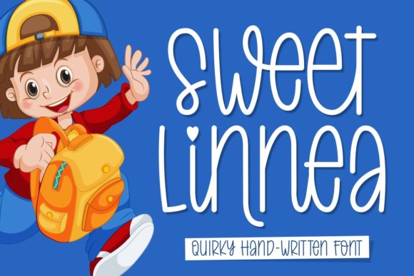 Sweet Linnea Font Poster 1