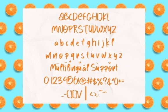 Sweet Orchid Font Poster 5