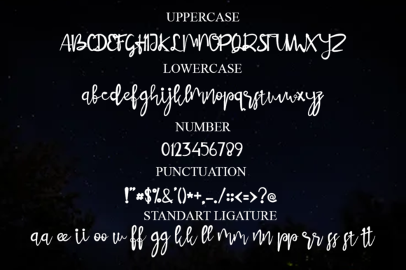 Sweet Pluto Font Poster 6