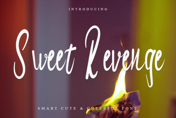 Sweet Revenge Font Poster 1
