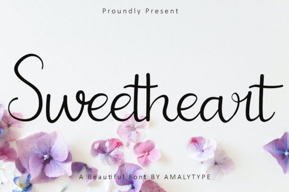 Sweetheart Font Poster 1