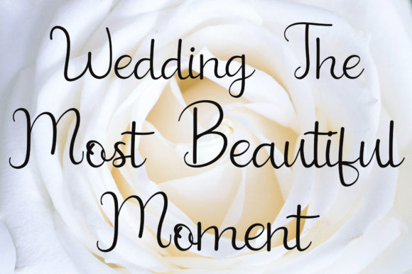 Sweetheart Font Poster 2