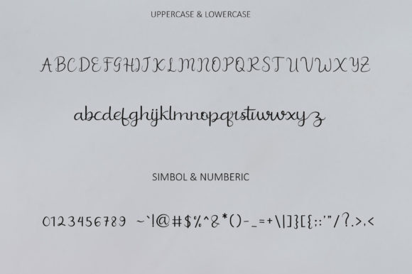 Sweetheart Font Poster 5