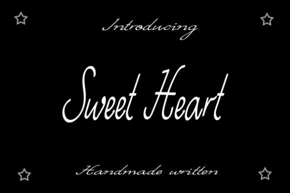 Sweetheart Font