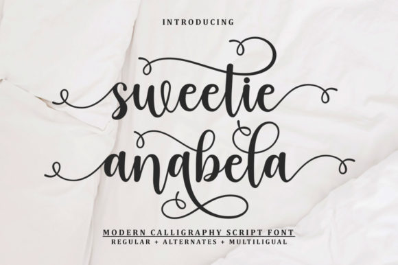 Sweetie Anabela Font Poster 1