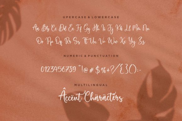 Sweetie Autumn Font Poster 6