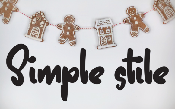 Sweety Milky Font Poster 3