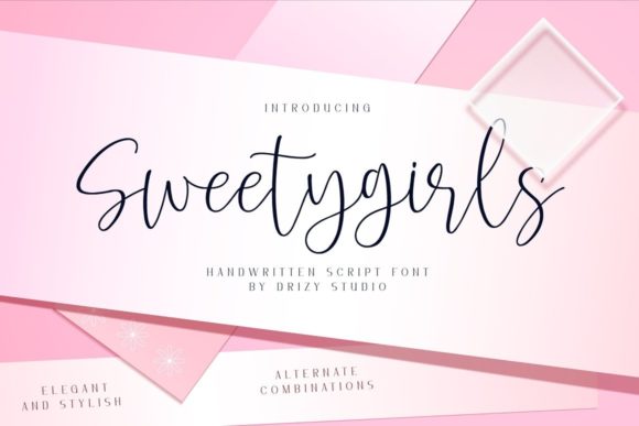 Sweetygirls Font Poster 1