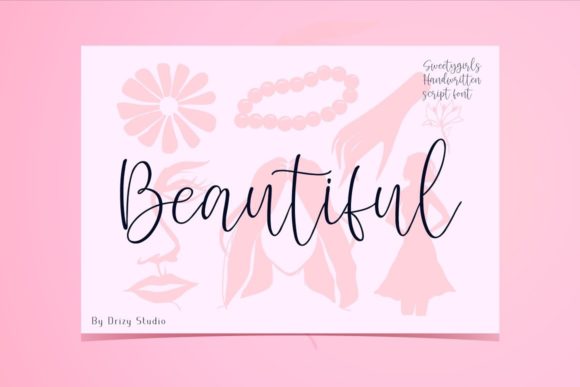 Sweetygirls Font Poster 3