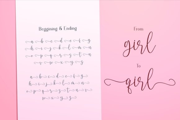 Sweetygirls Font Poster 6