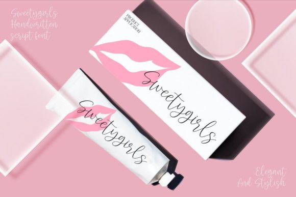 Sweetygirls Font Poster 8