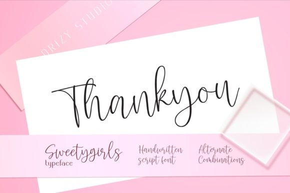 Sweetygirls Font Poster 9