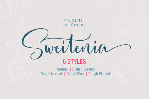 Sweitenia Font Poster 1