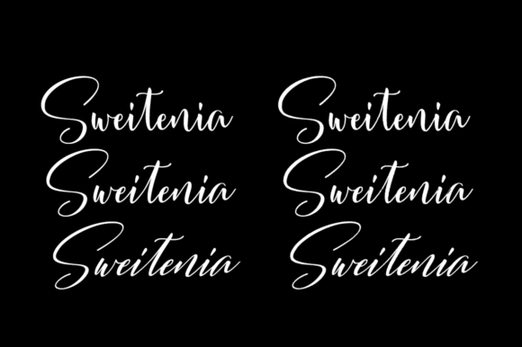 Sweitenia Font Poster 3