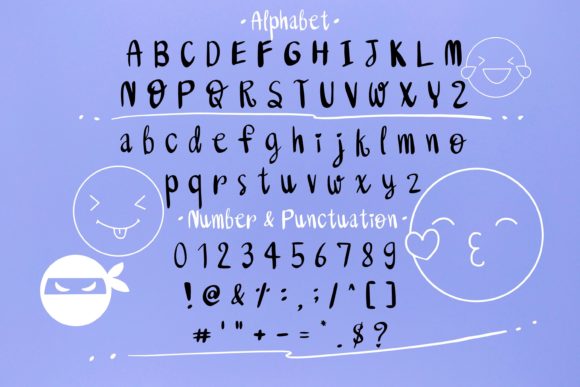 Swiss Roll Font Poster 5