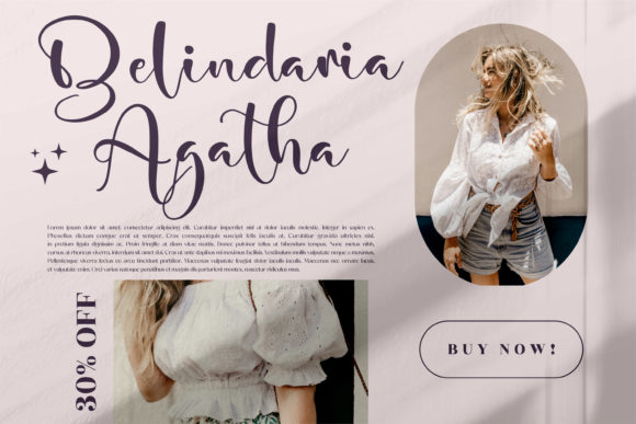Syalitha Font Poster 4